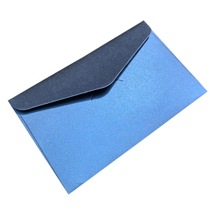 代金券礼券小信封 卡片多彩信封装售后卡珠光空白复古创意情书爱心毕业季贺卡中国风烫银小信封定制烫金LOGO