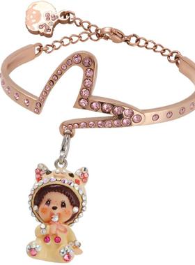 日韩风玫瑰金色饰品手链