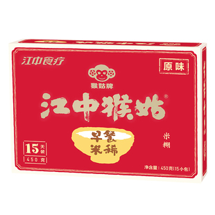 10月产江中食疗猴菇米稀早餐养胃江中猴故米稀猴头菇米稀袋装正品