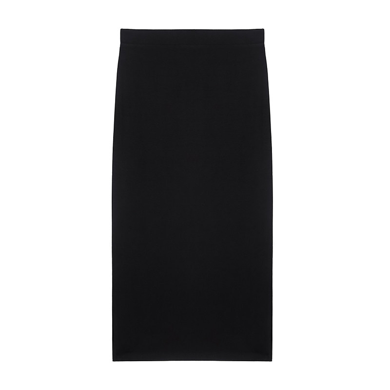 2023春夏季新款包臀显瘦职业侧开中款高腰半身裙休闲长裙子女大码