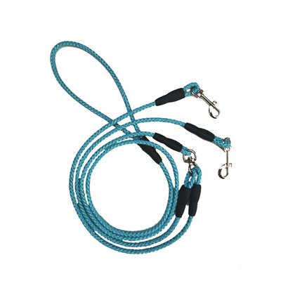 防缠绕双头牵引绳狗绳子小型逸扬