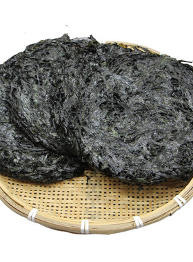 福建霞浦渔家头水紫菜干货100g克无沙免洗野生紫菜汤海苔干货包邮