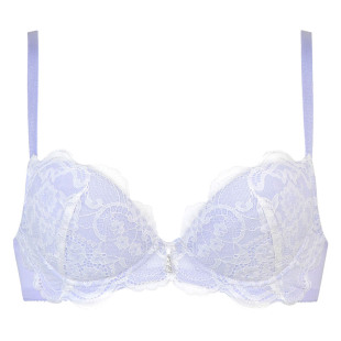 华歌尔Salute内衣女集中聚拢显大收副乳性感日系蕾丝文胸罩00G