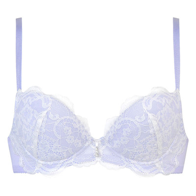 Salute聚拢收副乳性感蕾丝文胸