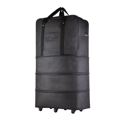 万向轮帆布超轻大容量托箱行李包