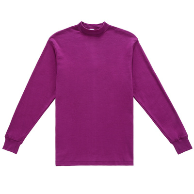 胖知音加肥中高领精梳棉打底内衣