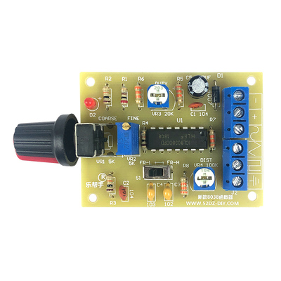 8038单片函数信号发生器DIY电子