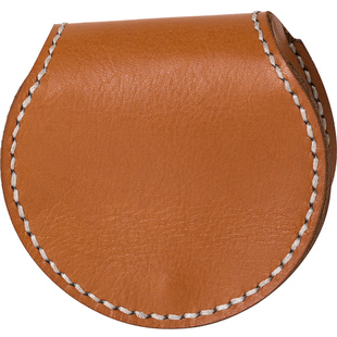 CAPETIENS手工零钱包头层牛皮复古硬币包马蹄形小圆包耳机收纳包