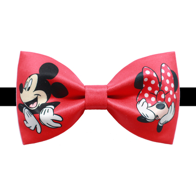 17Century米奇米老鼠米妮卡通搞怪创意领结兄弟煲呔结婚伴郎婚礼