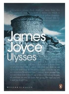 预售 尤利西斯英文原版小说英文版经典文学 Ulysses 企鹅出版 爱尔兰文学巨匠詹姆斯.乔伊斯代表作 20世纪世界富影响的名著之一