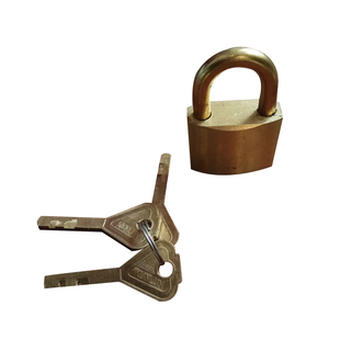 中式仿古纯铜防盗挂锁防水防锈全铜小锁头直开花园栏栅门铜锁头