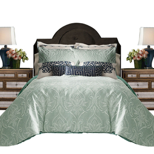 欧式提花四件套秋冬加厚保暖床品婚庆床品贡缎纯棉床单款床上用品