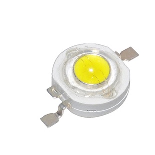 1W3WLED灯珠大功率Led单灯泡贴片超高亮白光手电筒射灯1瓦5瓦灯珠