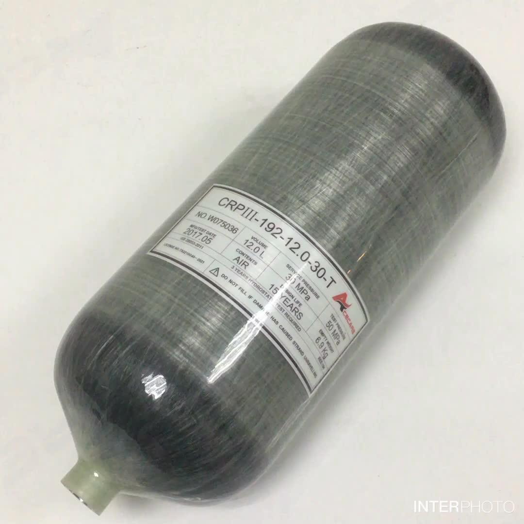 Cheap Price 12l Hpa Scuba Compressed Air Cylinder For Pcp Air Rifle