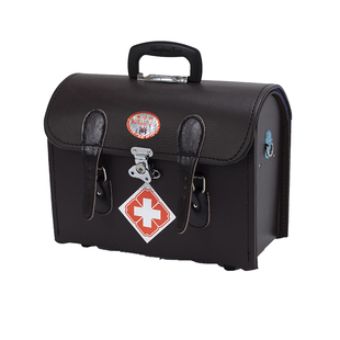 热卖皮革医药箱乡村医生兽用出诊箱包乡镇赤脚医生中医皮质急救箱