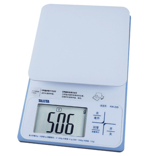 日本百利达TANITA电子称秤厨房秤高精度烘焙称家用称食物称KW-220