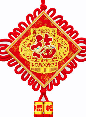 吉善堂发光中国结挂饰乔迁新居