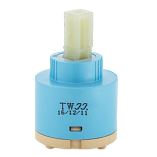 正品台湾久久阀芯陶瓷混水阀芯水龙头开关配件冷热通用阀芯3540MM