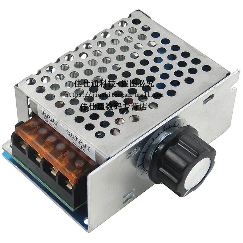 交流电机4000W大功率可控硅电子 调压器 调光 调速 调温器 220V