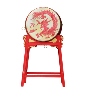 16寸18寸24寸立式龙鼓牛皮大鼓演出鼓战鼓威风鼓锣鼓堂鼓厂家直销