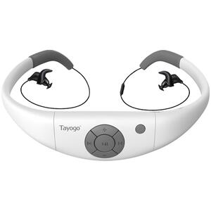 TayogoW12游泳耳机防水蓝牙耳机水下专用mp3音乐播放器运动随身听