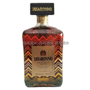 帝萨诺利口酒原装进口低度DISARONNO芳津杏仁味露酒700ml瓶装露酒