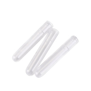 万阳实验室一次性软塑料试管5-10mlPE聚乙烯半透明 10*75 10*100 12*75 12*100 15*100mm塑料采样试管