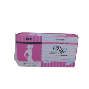 欧朵卫生巾26片日夜组合装超薄干爽网面无拘束日用夜用姨妈巾正品