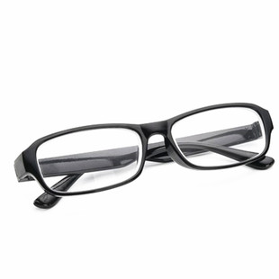 玻璃镜片清晰近视眼镜 有度数男女款复古近视镜 黑框潮全框近眼镜