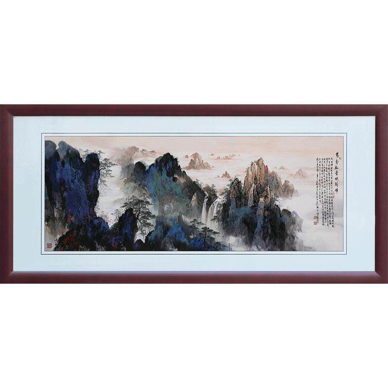 【非遗】古艺苏绣精品山水画