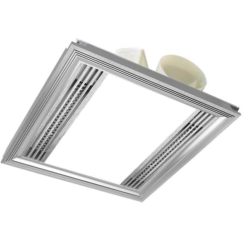 318*318x318集成吊顶换气照明二合一体机带灯高亮LED排气扇排风扇
