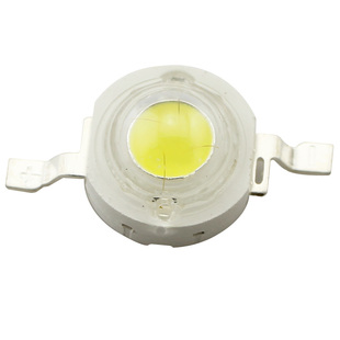 1w大功率led灯珠高品质3瓦朗柏型红光蓝绿黄色二极管照明手电白光
