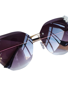 圆脸太阳镜琪妍韩版女