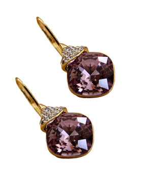 超闪ins玫瑰金装饰几何菱形项链