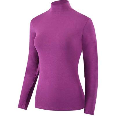 纯棉美体内衣半高领冠得