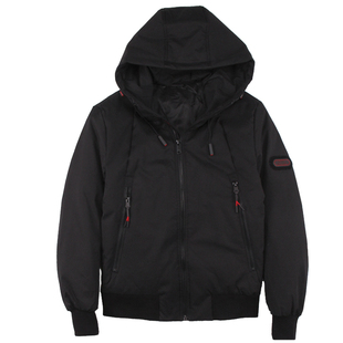 most漠士男装羽绒服短款男士新款刺绣棒球服外套S84120020