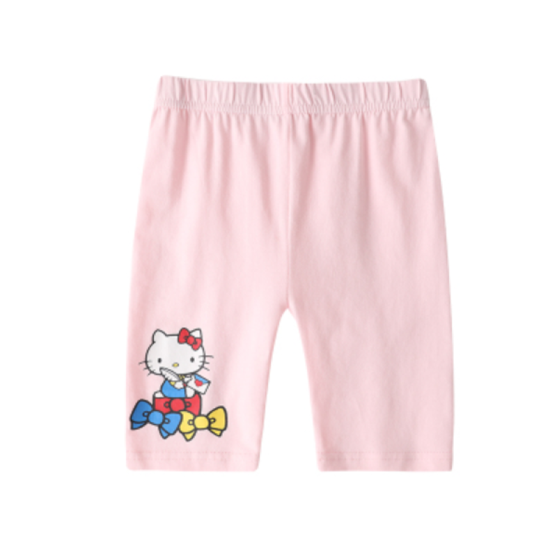Hello Kitty女童春夏秋棉五分七分九分裤打底裤儿童裤子休闲裤