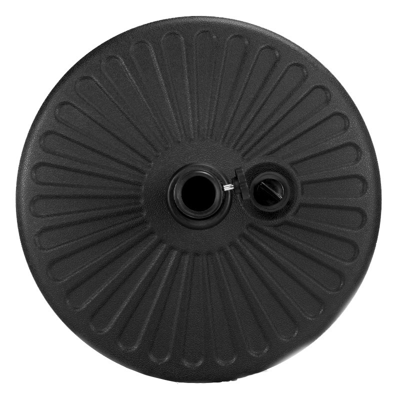 户外遮阳伞注水伞坐庭院花园阳台中柱伞底座38/48杆太阳伞直伞座