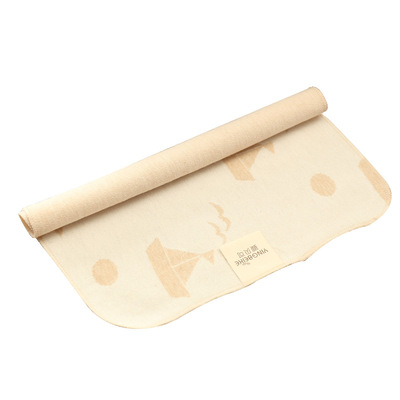 天然彩棉新生婴儿口水a类方巾