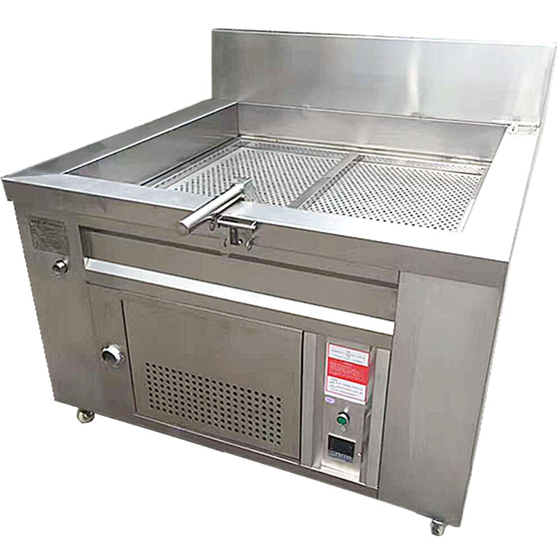 方型油炸炉商用煤气油水分离