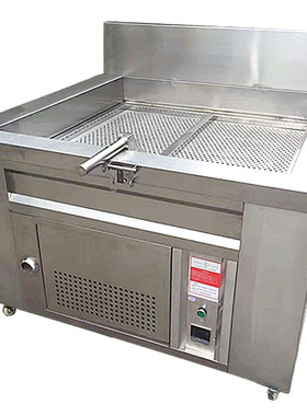 方型油炸炉商用煤气油水分离