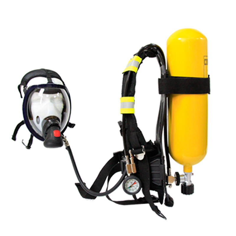 正壓式空氣呼吸器rhzk5l 6l/30mpa自給開路式壓縮空氣鋼瓶呼吸器