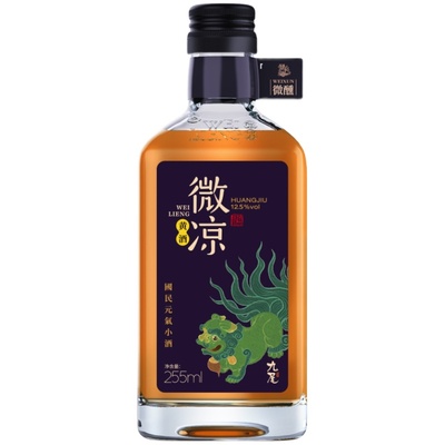 黄关黄酒微凉新鲜现酿果酒女士低度甜酒手工精酿糯米酒255ml*2瓶