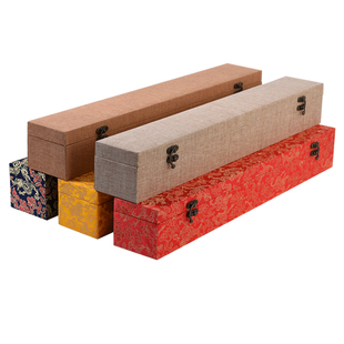 高档字画盒锦缎锦盒上林赋心经书法手卷画轴挂轴书画作品装裱卷轴礼品包装收藏收纳画盒子国画立轴横批送礼