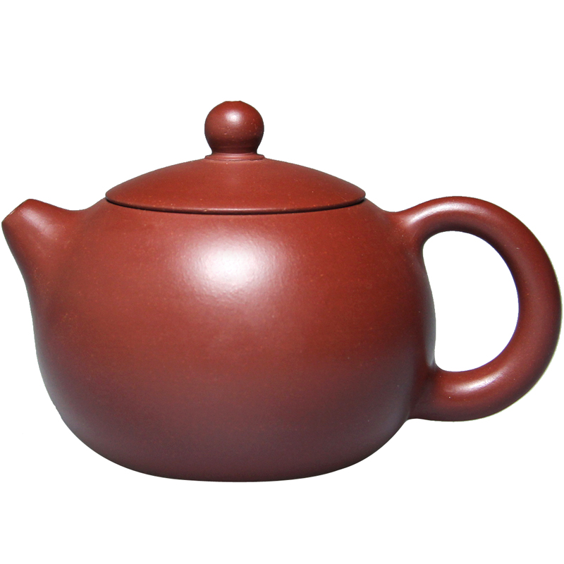 宜兴紫砂壶茶壶 原矿大红袍朱泥壶 名家吴海良小品纯全手工壶系列