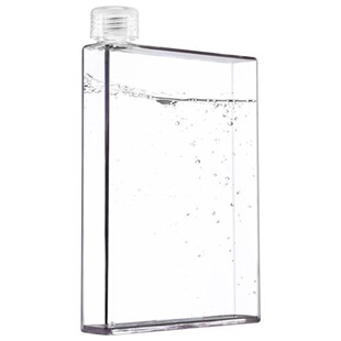 A5纸张杯子便携塑料水杯扁平纸片水壶A6防漏塑料学生bottle随手杯