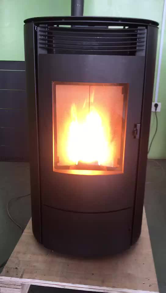 Cylindrical Pellet Stove 8kw10kw Buy Cylindrical Pellet Stove,Pellet