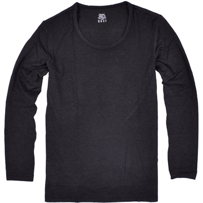 hanes恒适保暖内衣u领发热上衣