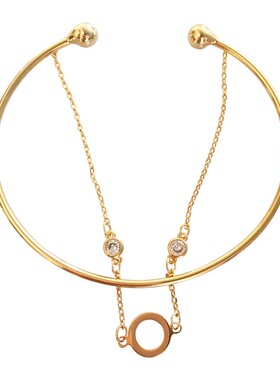 日韩风ins森系气质双层闺蜜手镯