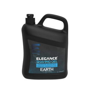 美国E团队剃须啫喱 elegance shave gel earth渐变剃须疑胶4斤装